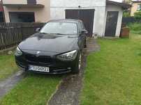 Auto po wypadku BMW