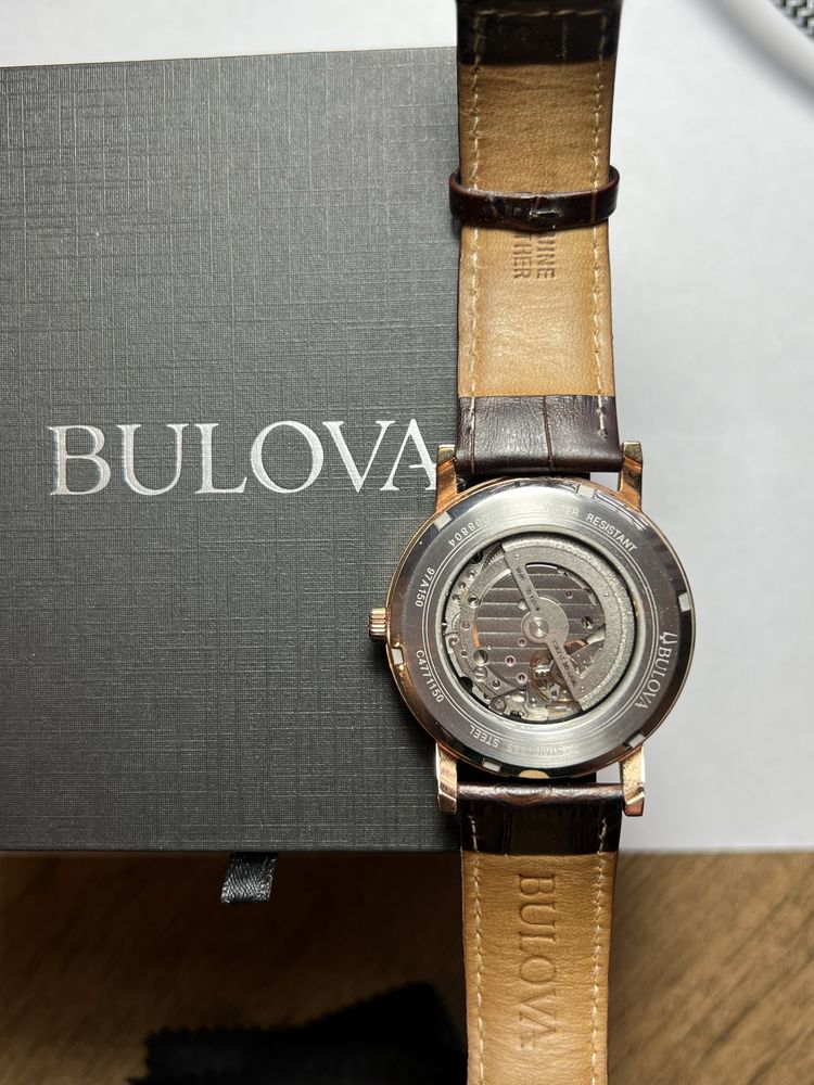 Zegarek Automatyczny Bulova Automatic 97A150 Gwarancja 03.2026