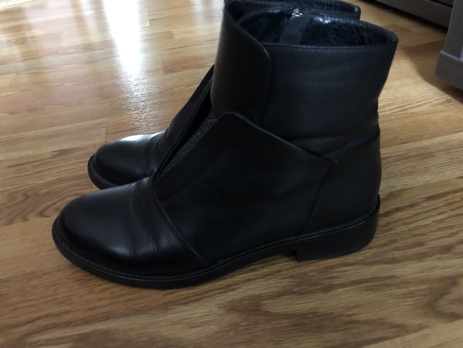 Ботинки чёрные,чорні, Vitto Rossi 36 размер