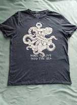 Koszulka, t-shirt granatowy House r.M
