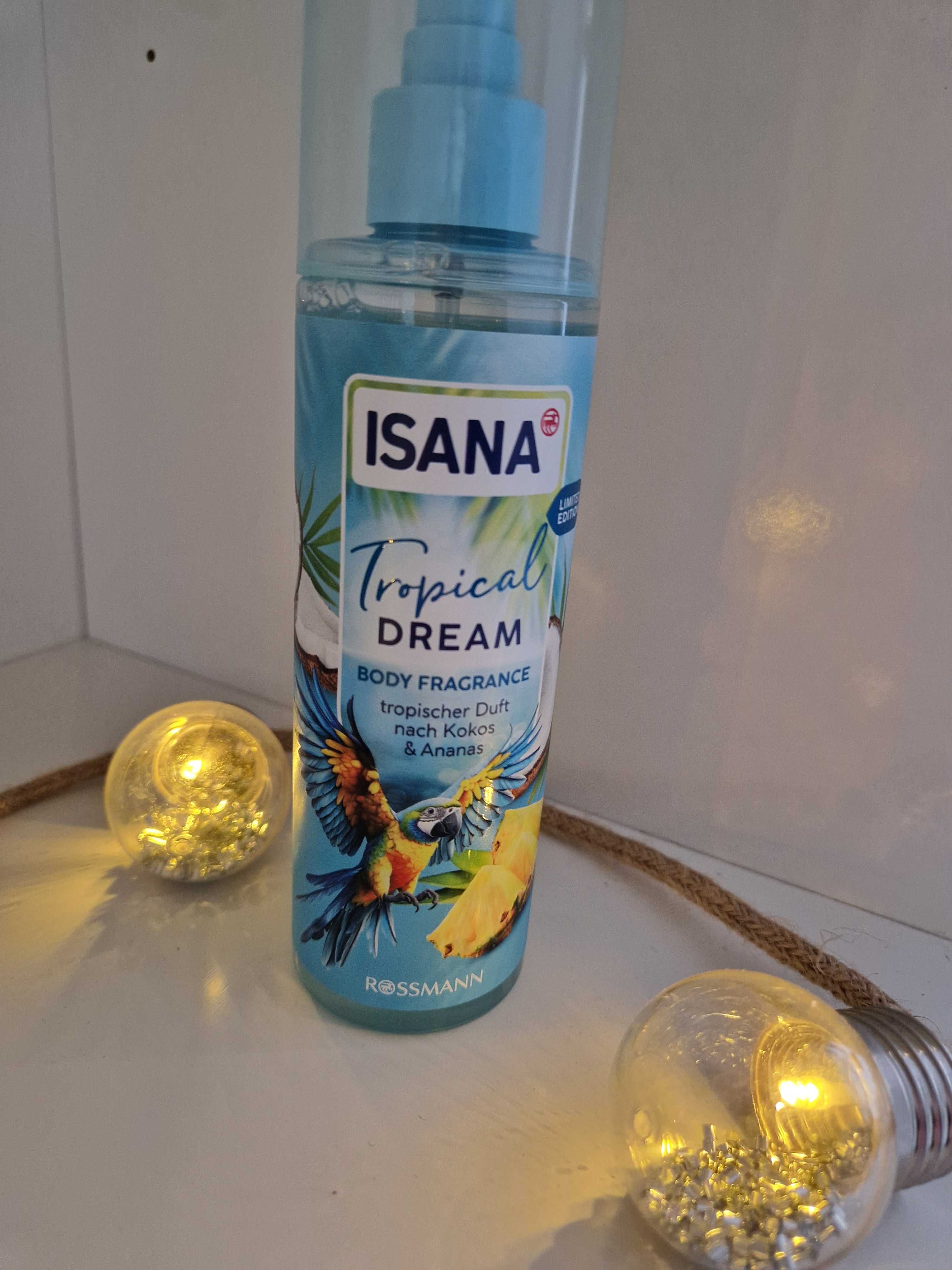 Isana Tropical Dream kokos i ananas mgiełka do ciała 200ml nowa
