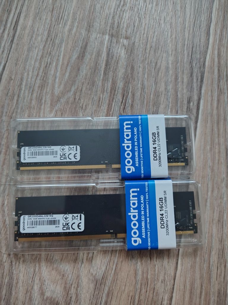 Модуль пам'яті для комп'ютера DDR4 16GB 3200 MHz Goodram
