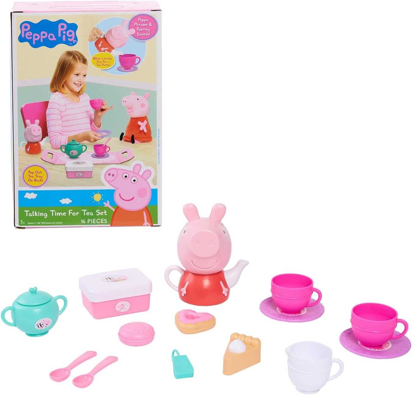 Іграшковий чайний сервіз Peppa Pig Talking Time від Just Play