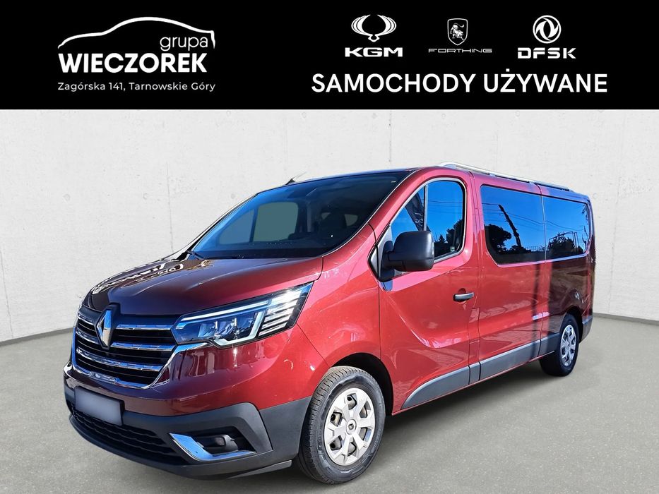 Renault Trafic Krajowy, 1 Właściciel, 9 Miejsc, Fabr. Nawigacja, FV VAT ! ! !