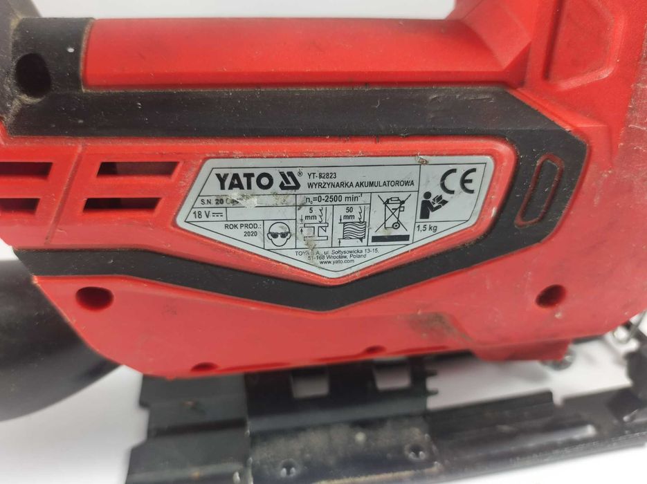 Wyrzynarka Yato  18V - BODY BEZ AKUMULATORA YT-82823