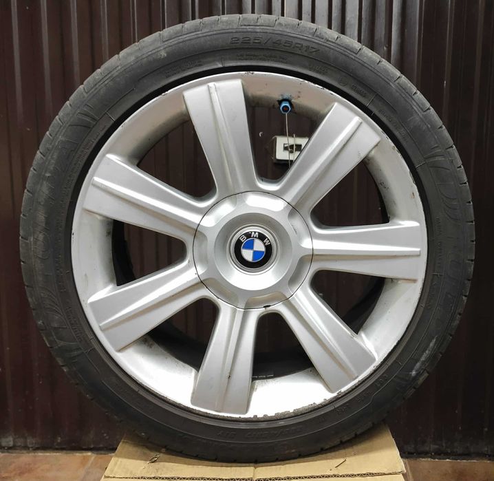 Alu felgi BMW styling 96 r17 is47 5x120 unikatowy wzór komplet letnie