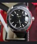 OMEGA Seamaster Planet Ocean zegarek 45,5 600m antyrefleks piekny