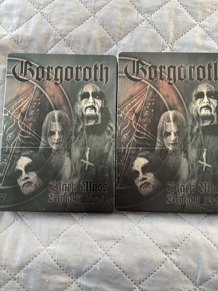 Gorgoroth-Black Mass Krakow 2004 Ltd. Steelbox DVD- black metal
