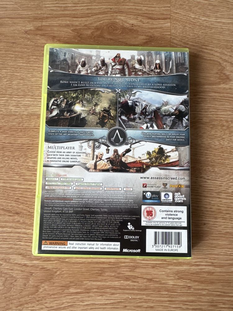 Jogo Assassins Creed Brotherhood