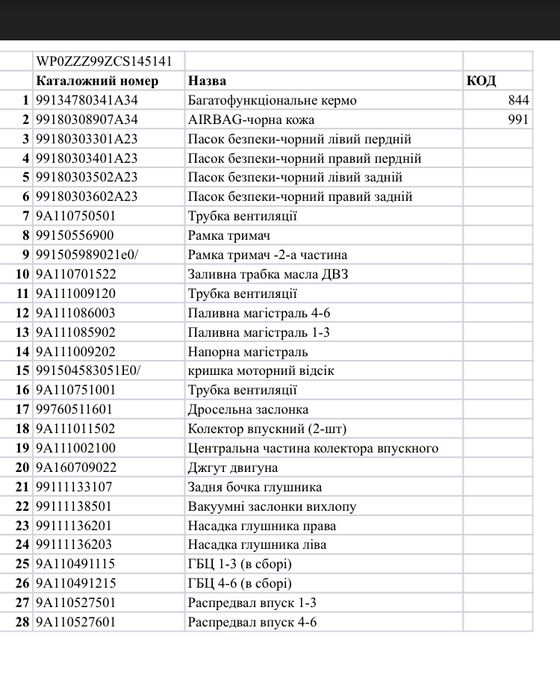 ГБЦ, распредвалы, впускной коллектор, дроссельная заслонка Porsche 911