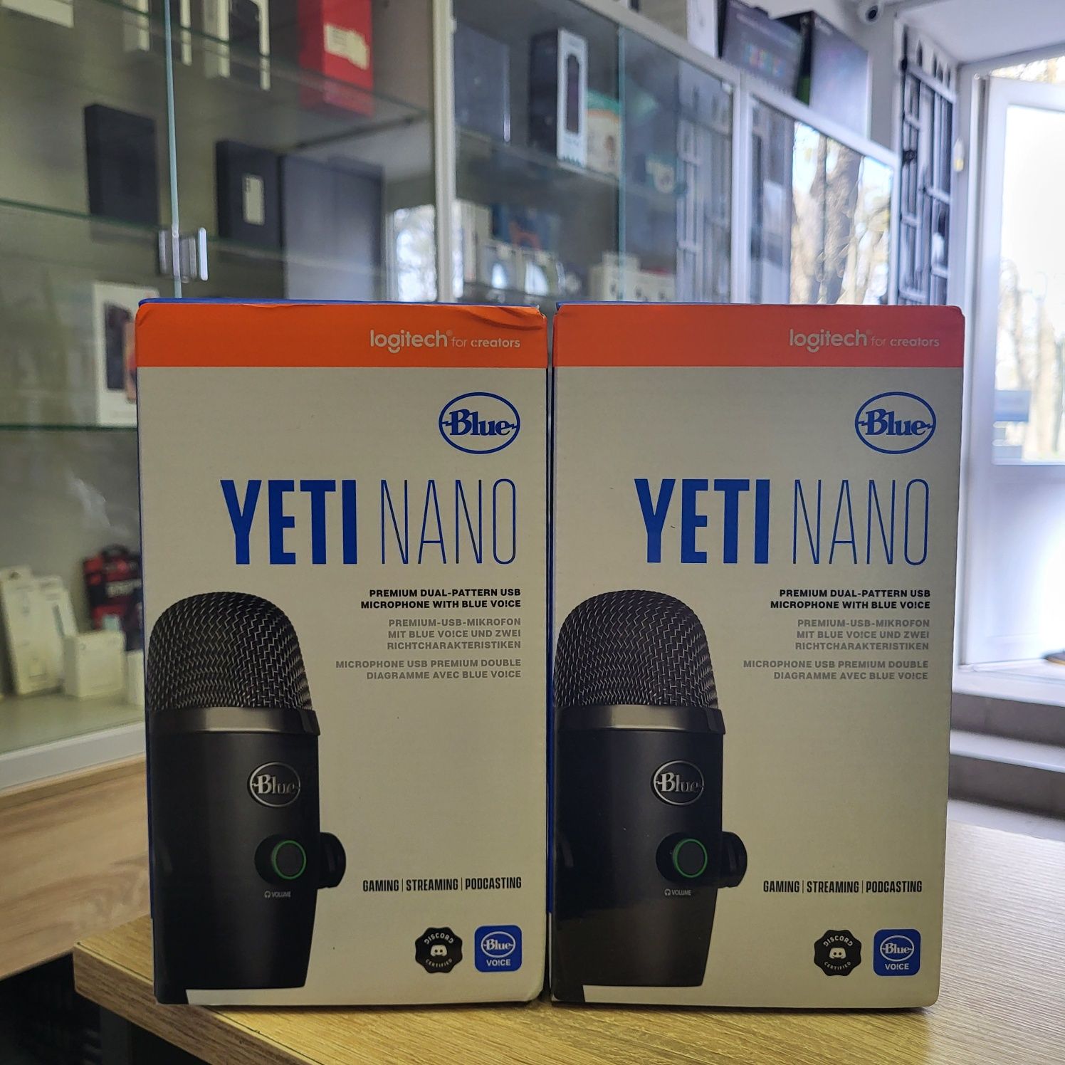 Мікрофон Logitech Blue Yeti Nano 988-000401 Нові! Магазин! Гарантія!