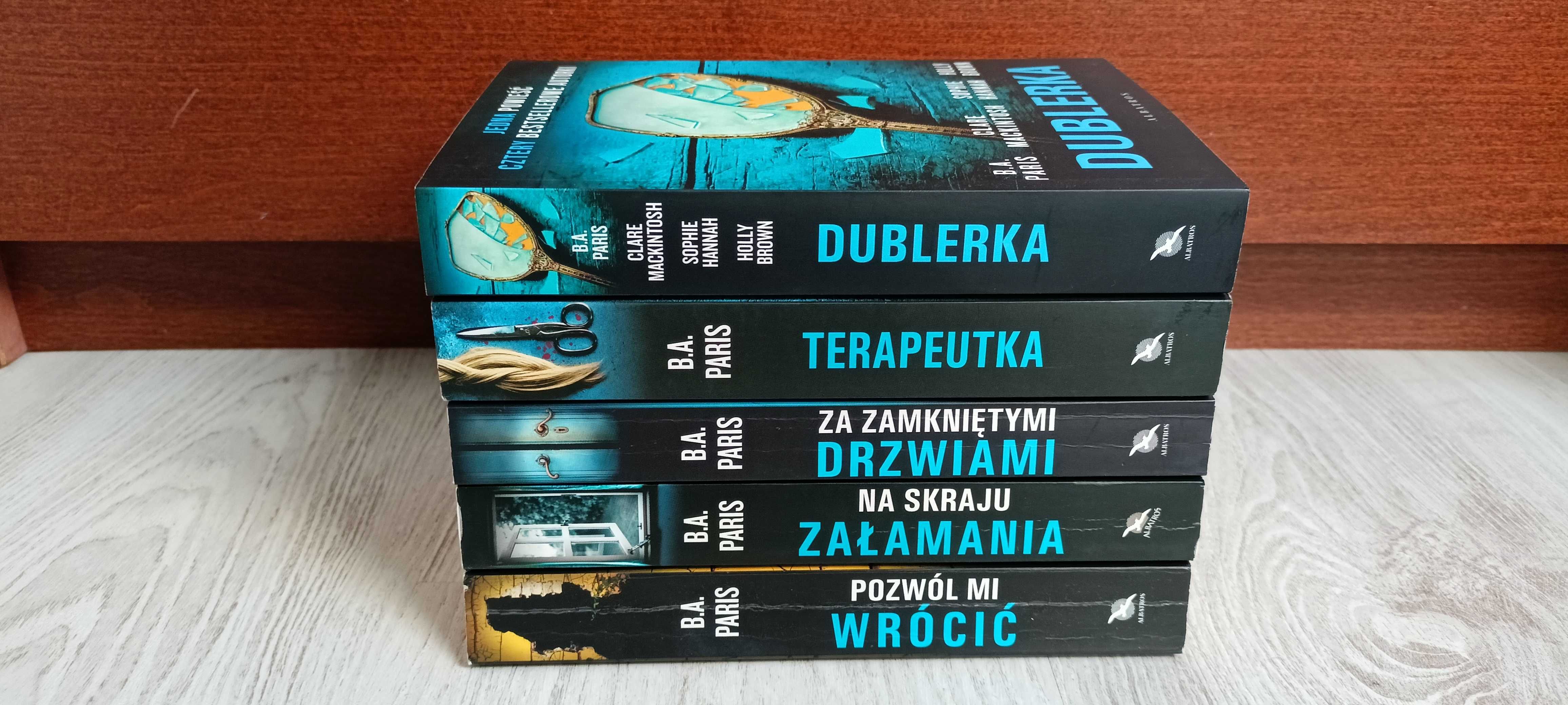 5x Paris Pozwól mi wrócić Za zamkniętymi Na skraju załamania Dublerka