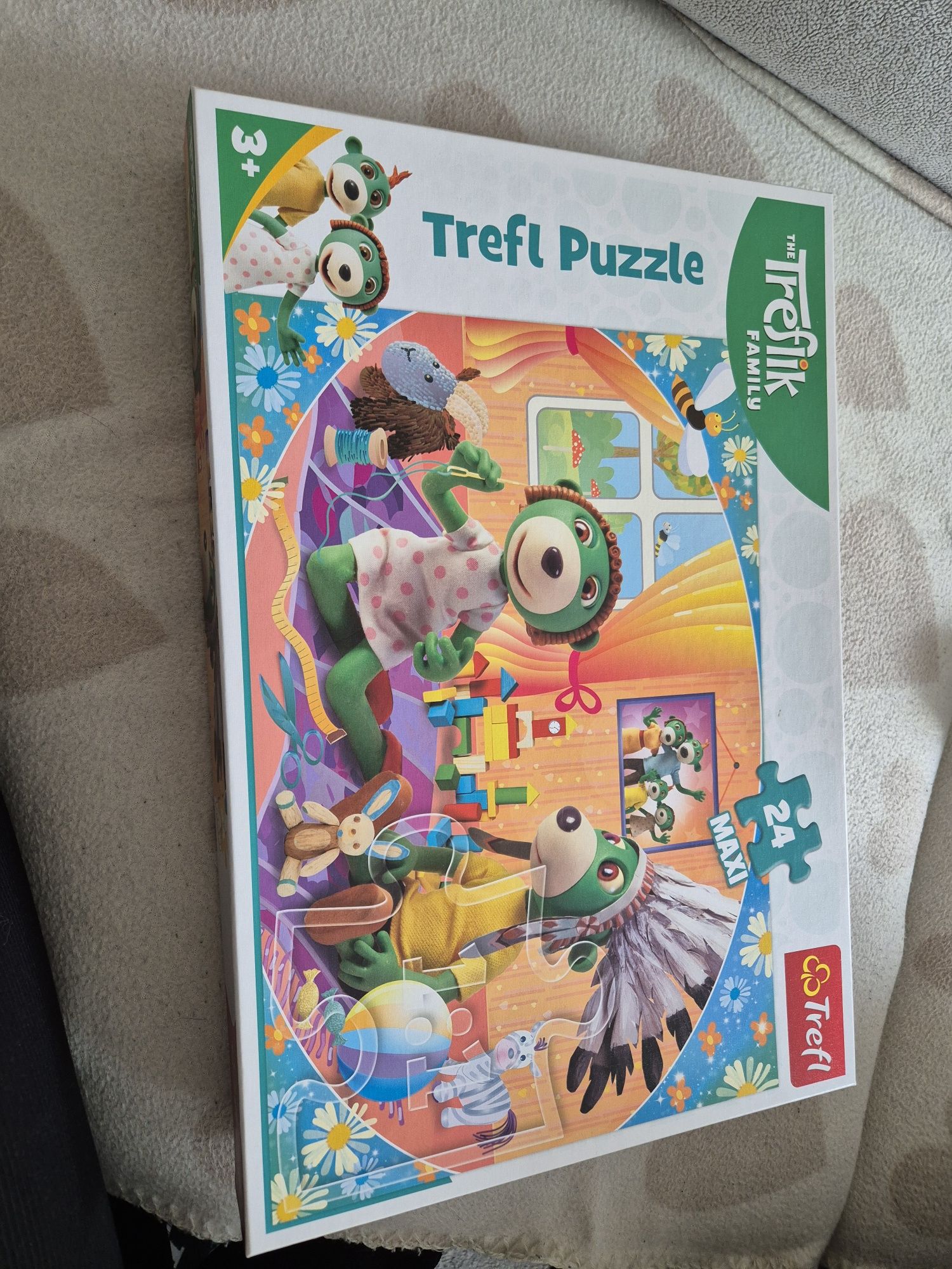 Puzzle Treflik Family 3+, 24 szt maxi