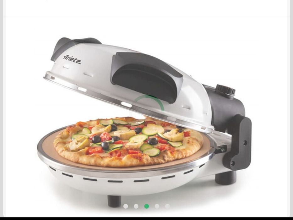 Домашня кам'яна піч для піци Ariete 918/00 Pizza Italia White