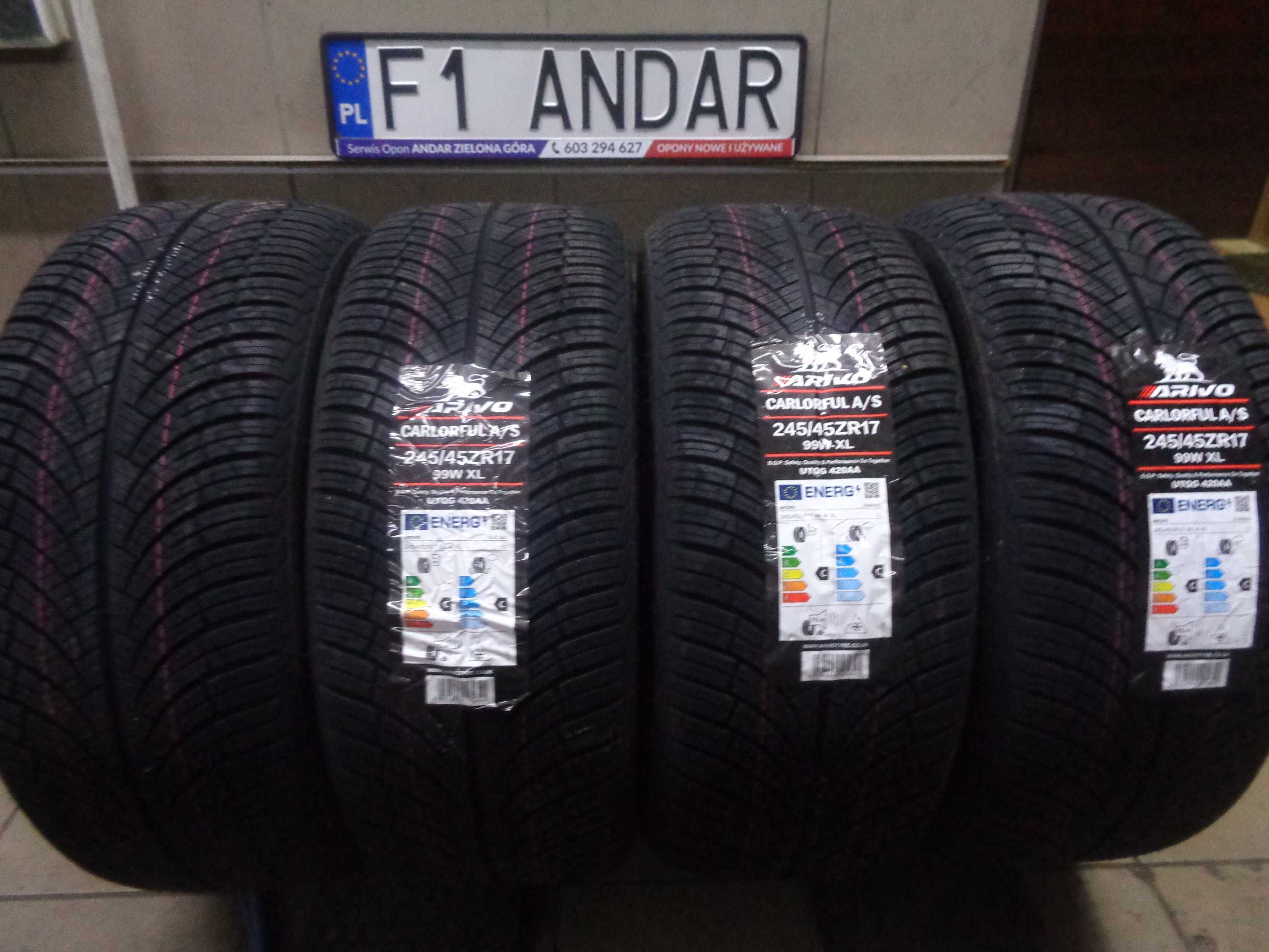 Nowe 245/45R17 ARIVO Carlorful A/S - Tanie - Opony - Całoroczne -ANDAR