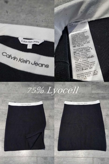 Spódnica L 40 Calvin Klein Lyocell