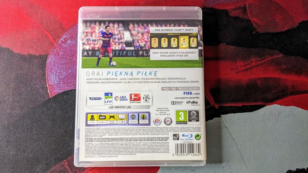 FIFA 16 для Playstation 3 (PS3)