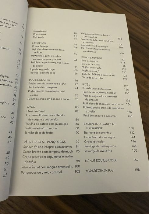 Livro receitas “Comece bem o dia” de Martina Ferrer