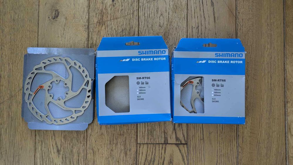 Tarcze hamlucowe Shimano SM-RT66