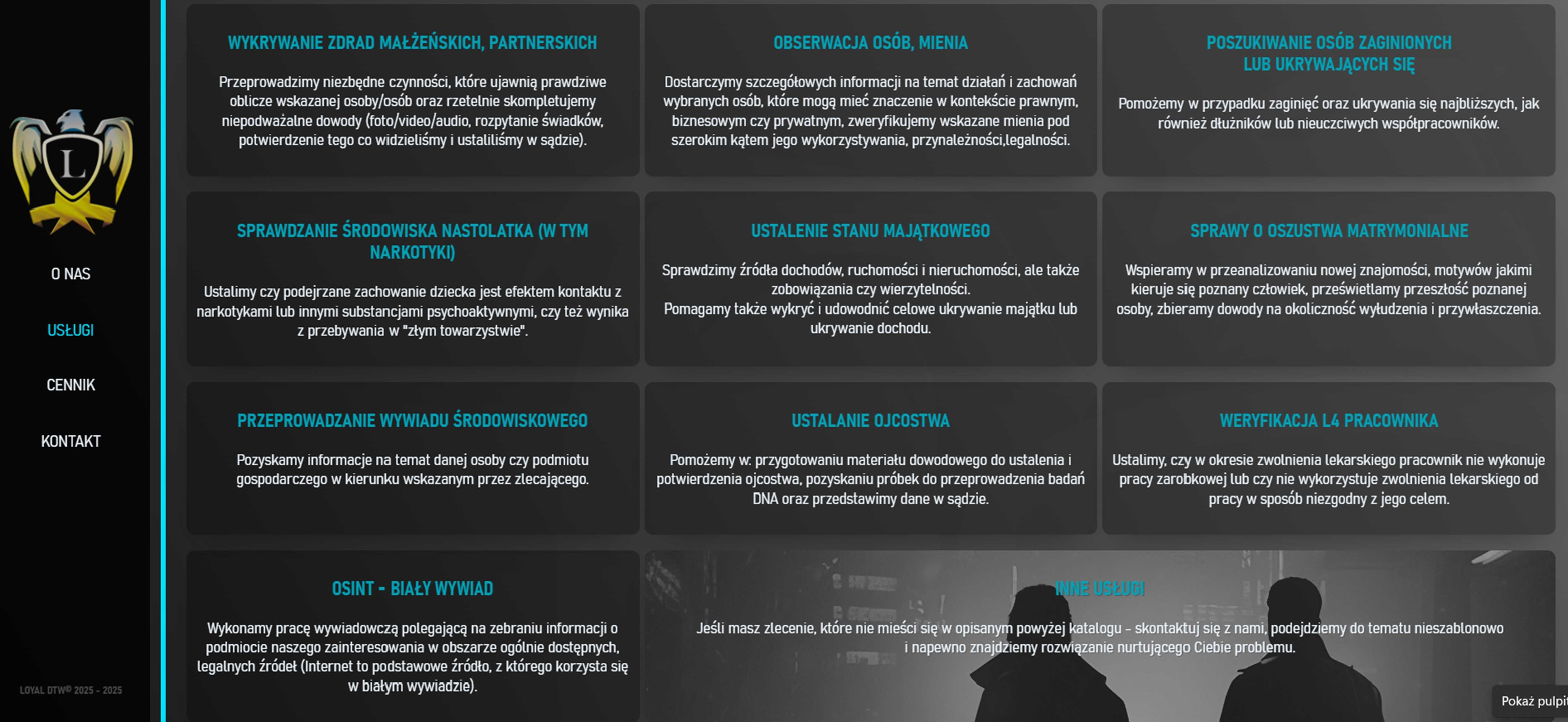 Detektyw Biuro Detektywistyczne Lublin Warszawa Rzeszów Zamość Kraków