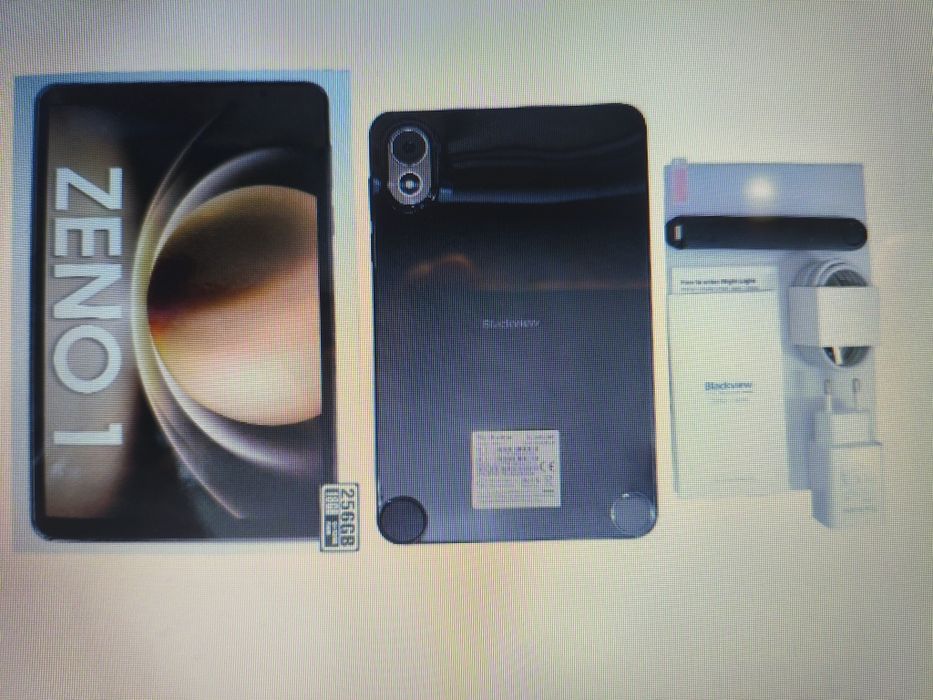 Планшет новий (2025) Blackview Zeno 1 LTE 4G 8" HD 6/256GB Rock Black