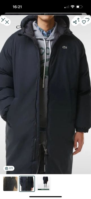 Kurtka puchowa plaszcz zimowy meski na zime dla chlopaka firmowy M L