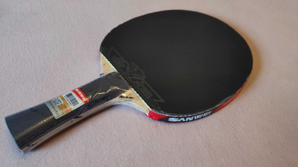 Rakietka do tenisa stołowego Corbor Reactor, Sanwei T5000 NOWA
