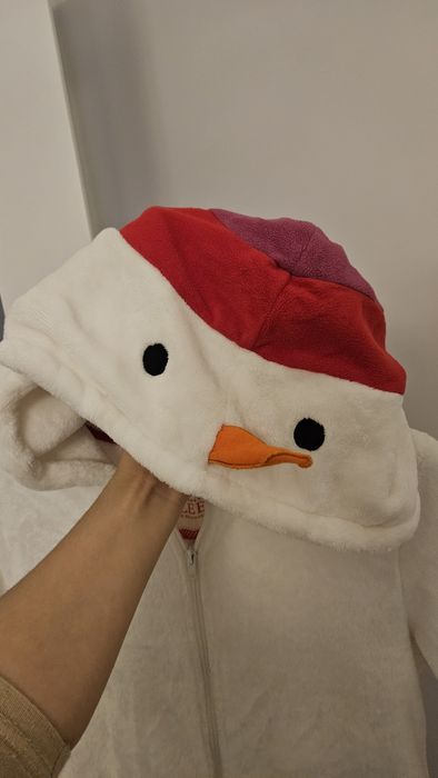 Piżama jednoczęściowa bałwan rozmiar 42 strój