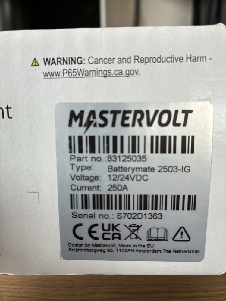 Izolator baterii Mastervolt Battery Mate 2503 IG