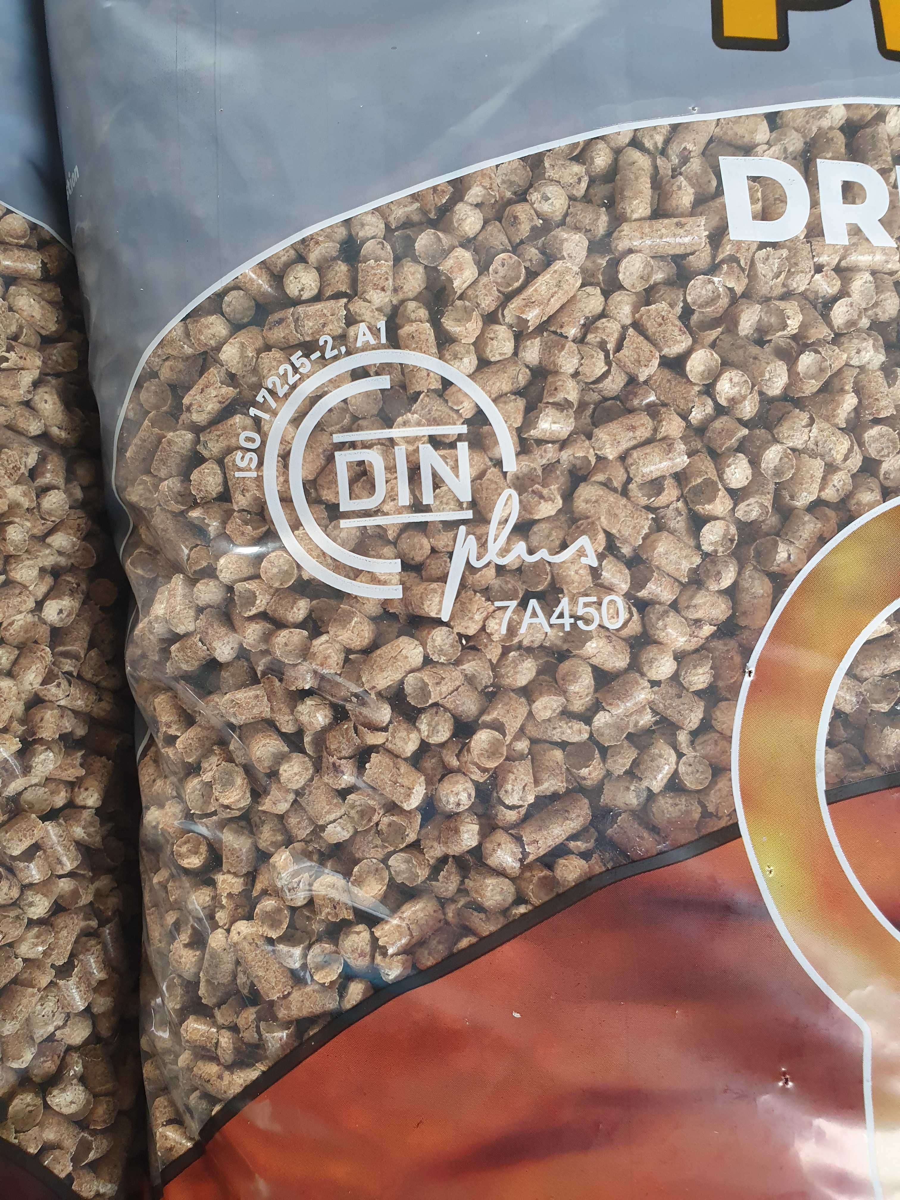 Pellet drzewny iglasty Drewnoland 6mm certyfikat DIN Plus A1