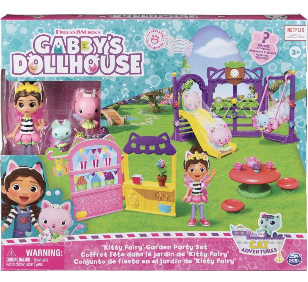 Gabby's Dollhouse, набори Габбі , Габби, фигурки, рюкзак, лялька кукла