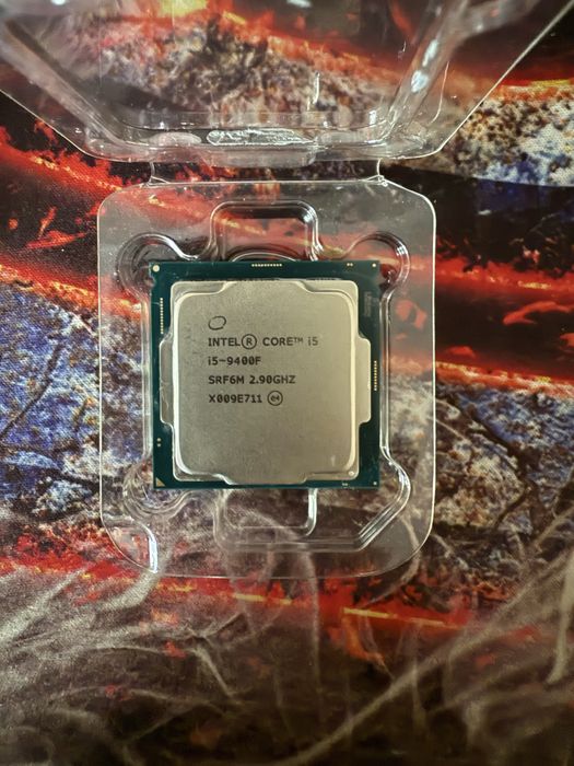 Zestaw: INTEL CORE I5 9400F, chłodzenie intel, pasta temoprzewodząca