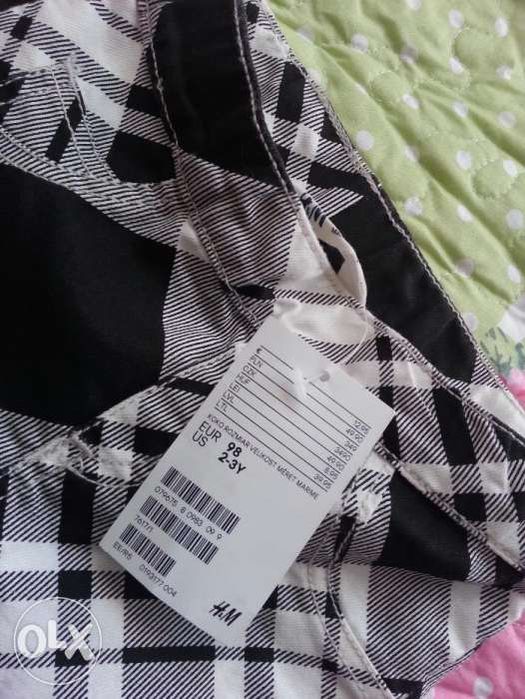 Modne spodnie dla dziewczynki H&M 2-3 lata