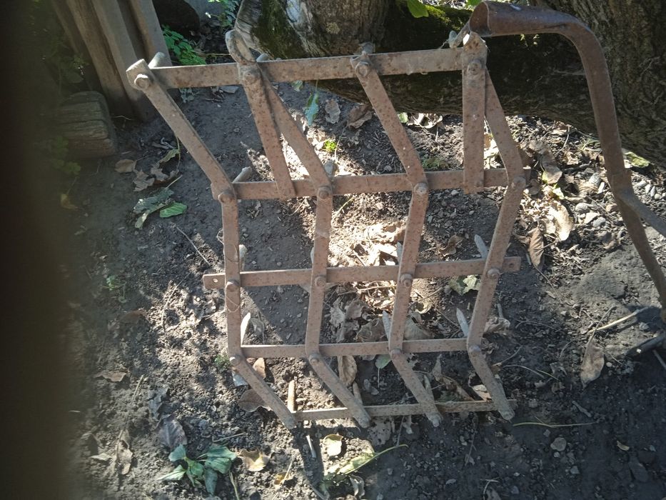 Кінний плуг з бороною бу