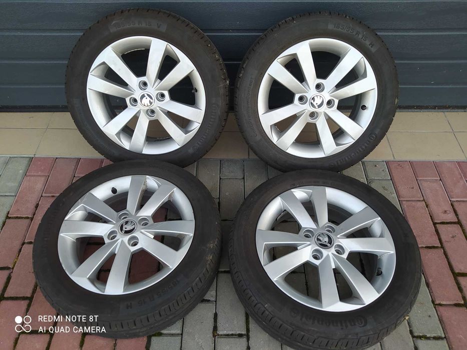 Kpl Alufelg Skoda Citigo,VW Up,Seat Mii 185/55 R15