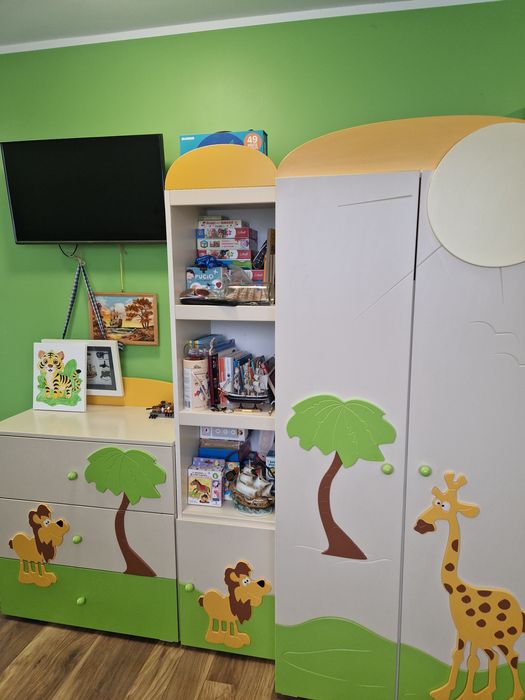 Meble dziecięce baggi baggy afryka afryka africa meblik zestaw mebli