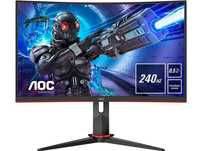 Monitor Gamer Curvo AOC 27'' - 0.5 ms - 240 Hz - FreeSync Premium
