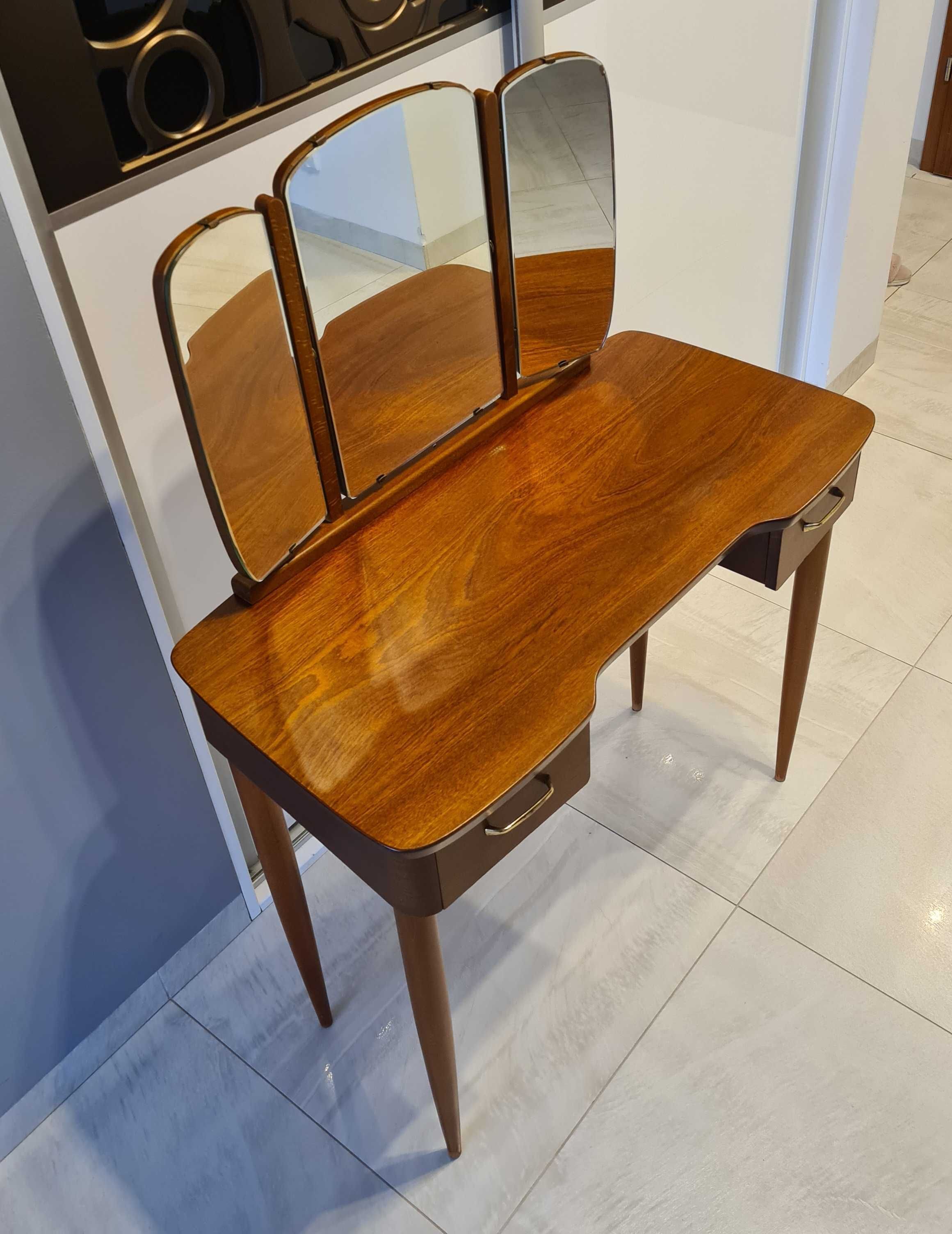 Toaletka Retro vintage 60-70 lata Teak