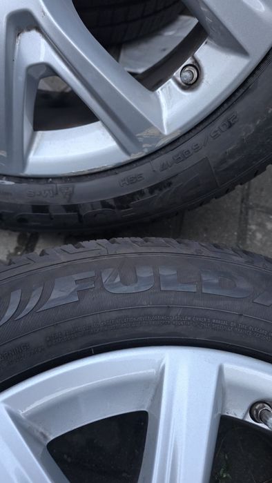 Felgi BMW 17” 5x112 ET39 + zimówki Fulda 205/60 R17