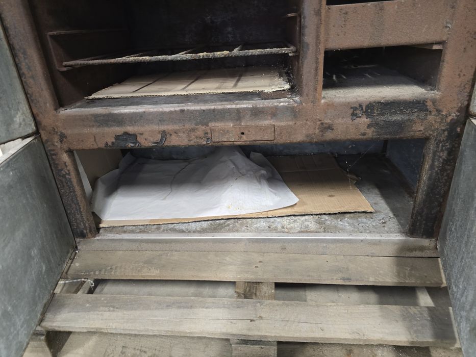 Fogão de lenha em inox