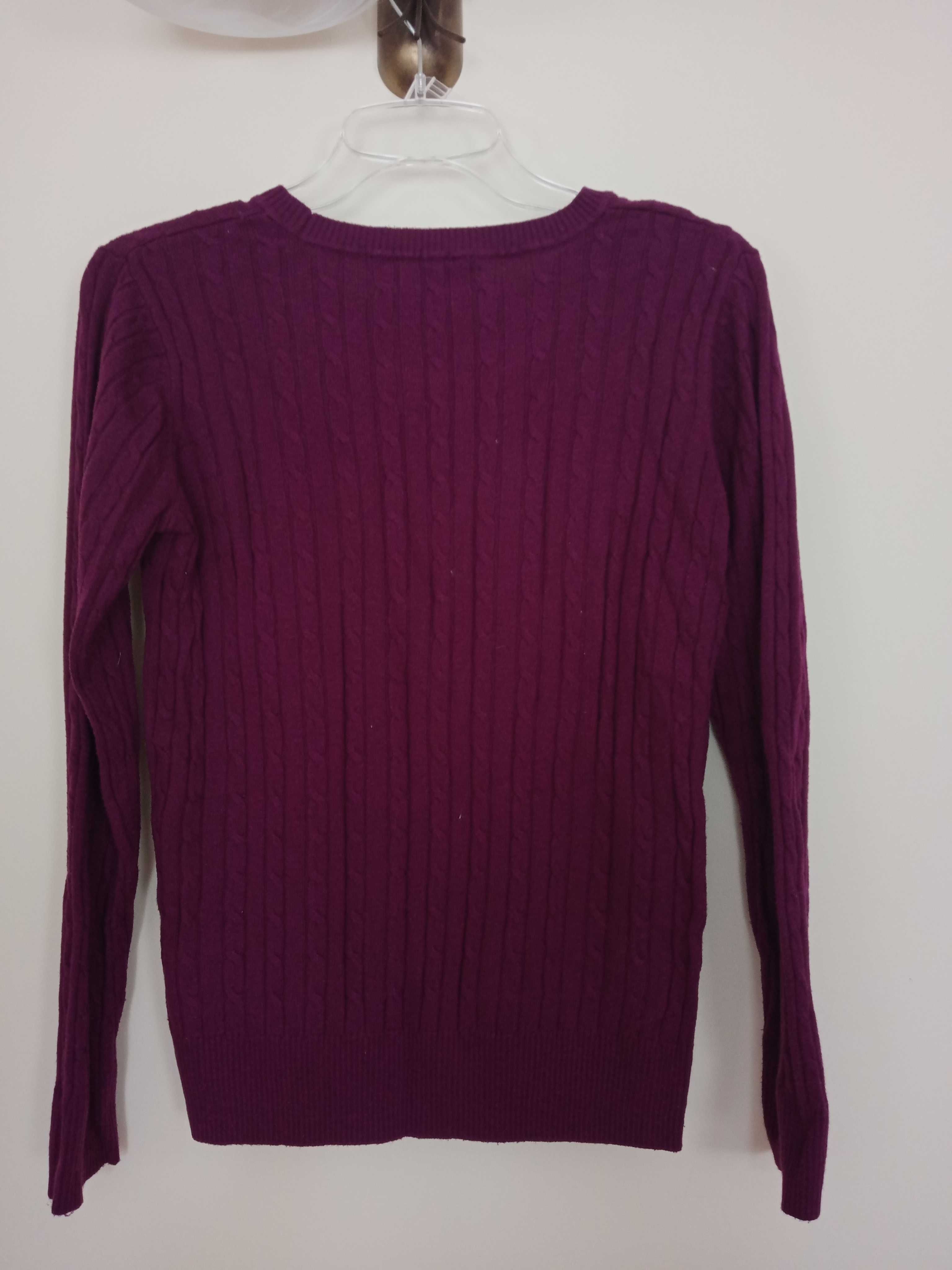 Sweter fioletowy damski rozmiar S HamptonRepublic