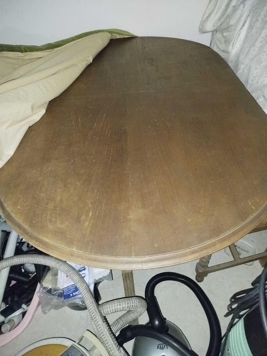 mesa de carvalho madeira maciça