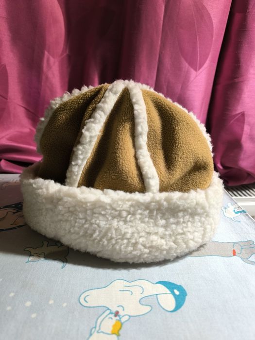 Карнавальный головной убор меховый взрослый