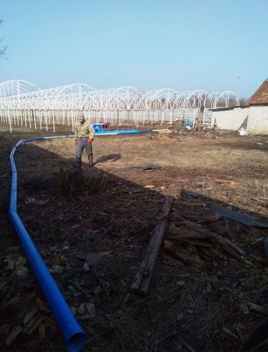 Скважина под воду, прокол под дорогой