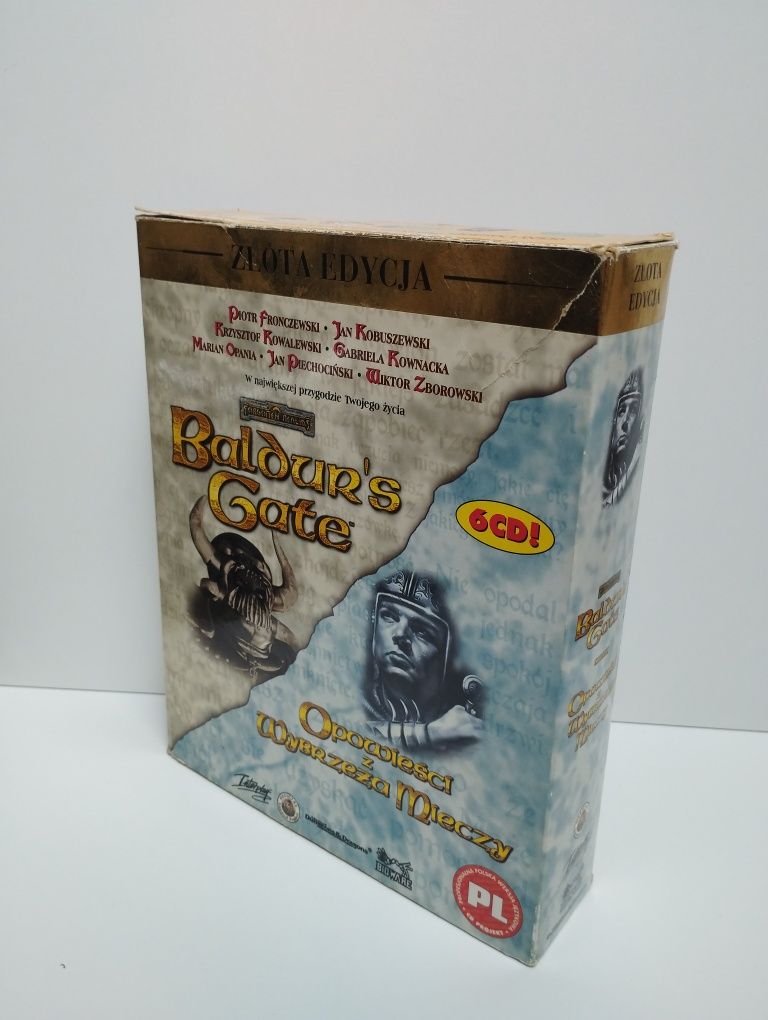 Gra PC Baldur's Gate 1 Złota Edycja Big Box