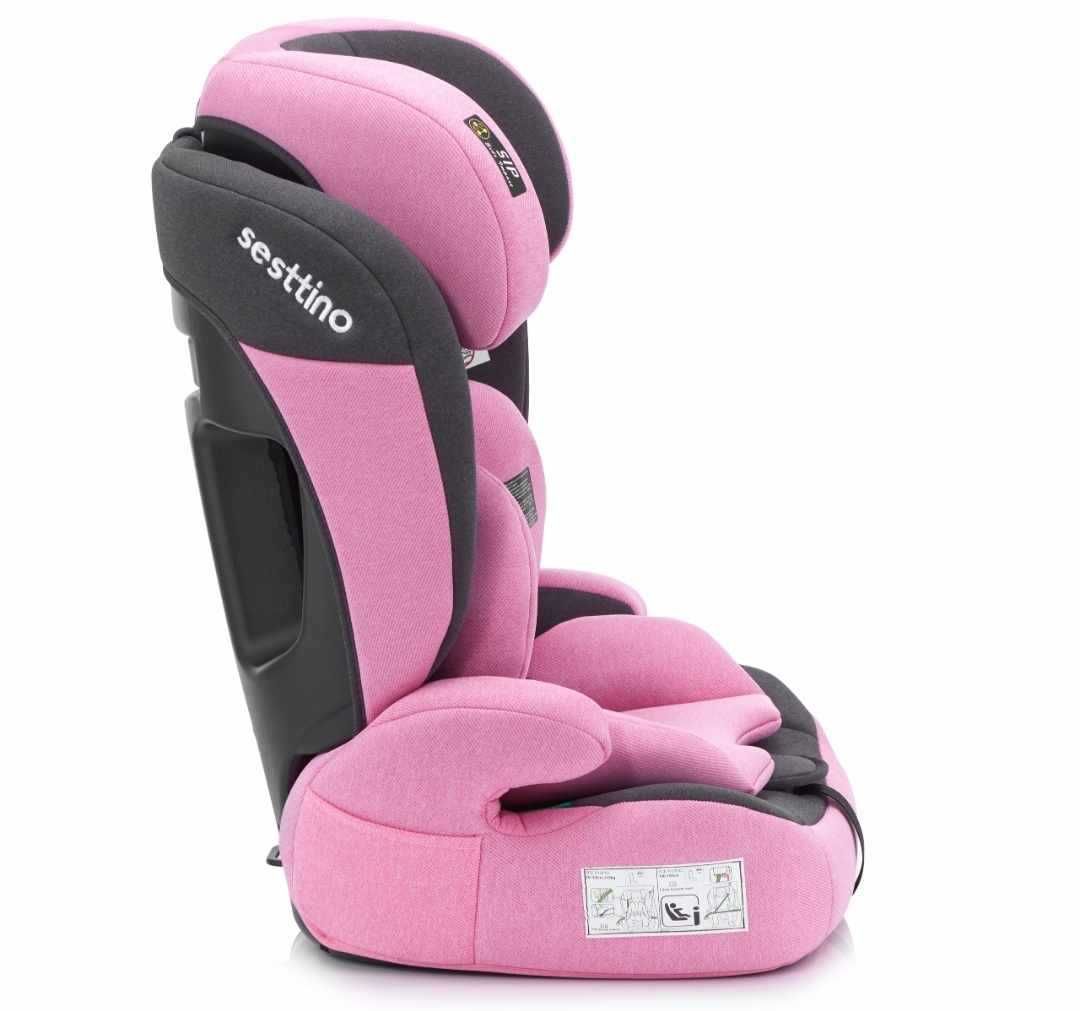 Fotelik Samochodowy 76-150cm Sesttino Rocker Pro 9-36kg Montaż Pasem