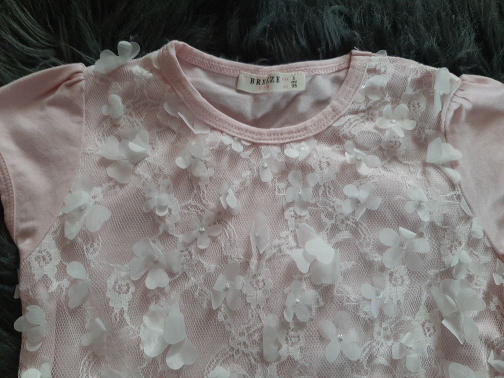 Breeze Bluza Róż r.98