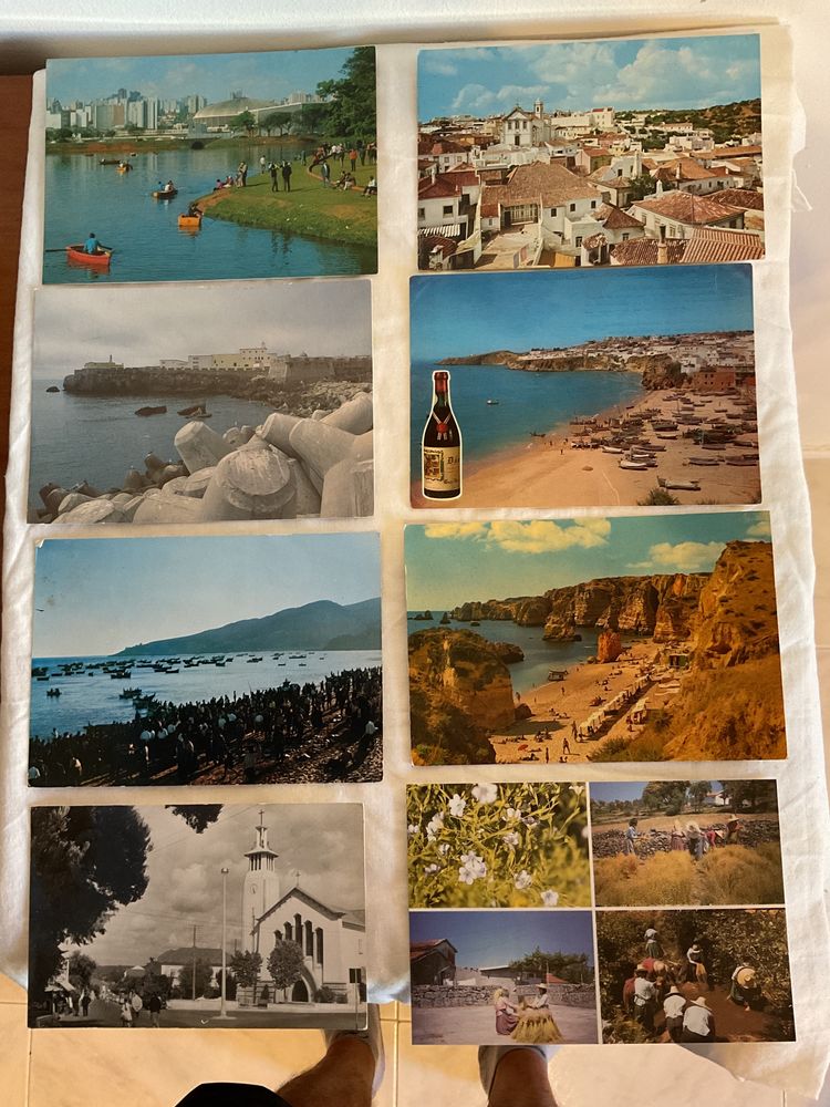26 postais antigos de usos e costumes portugueses