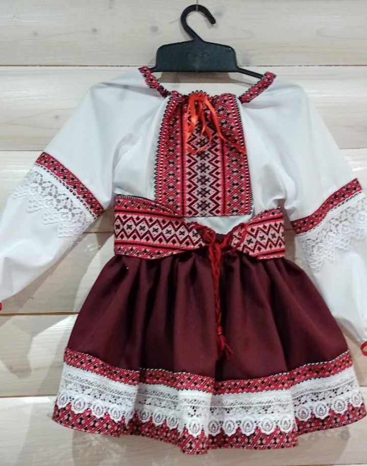Вишита сорочка, комплект для дівчинки