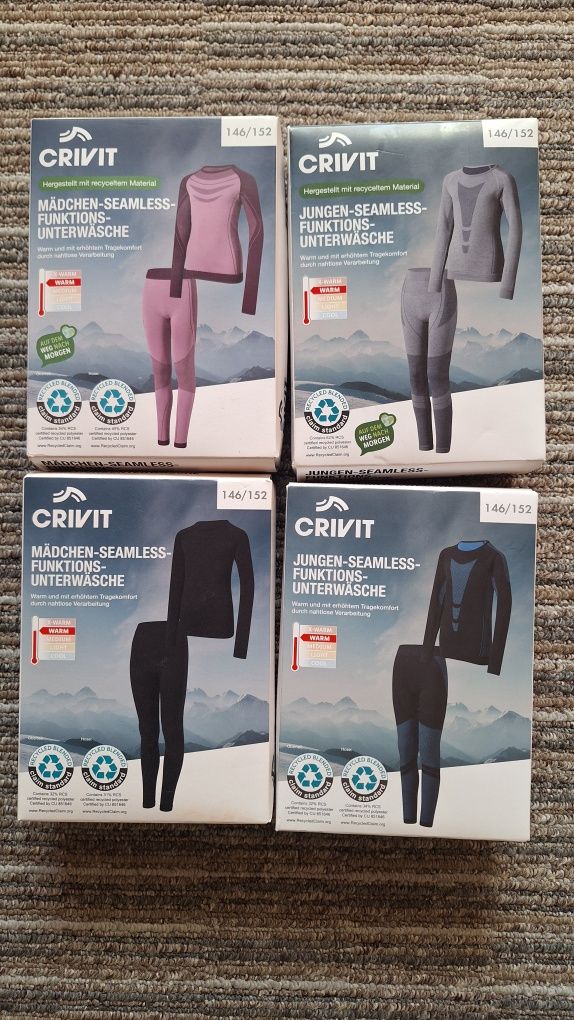 Термобілизна дитяча Crivit  Lupilu
